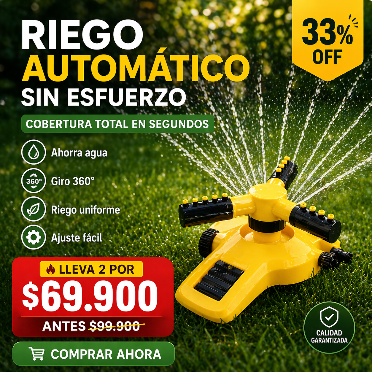 HydroCircle® / ASPERSOR AJUSTABLE 360