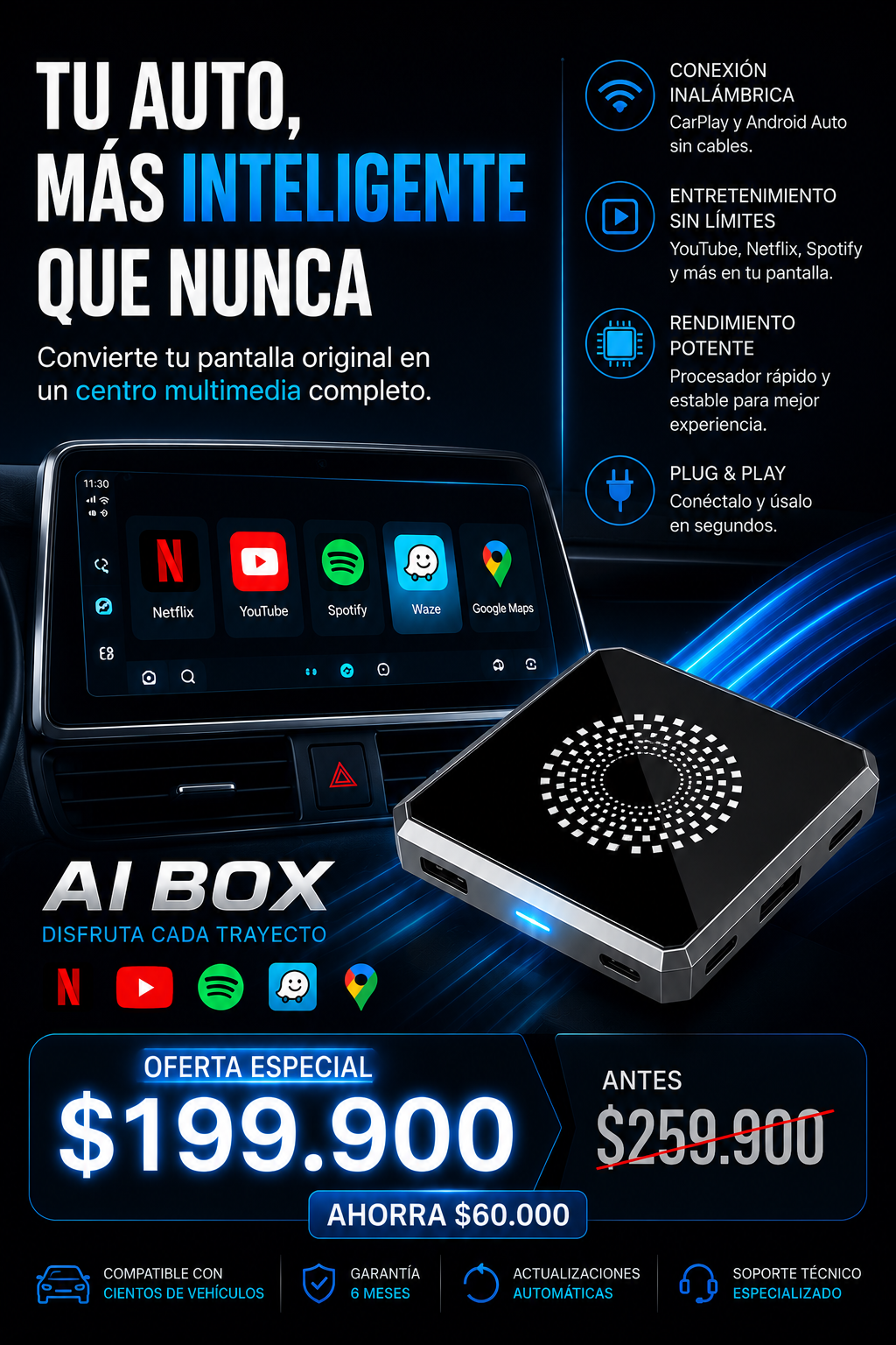 Car Play portatil
