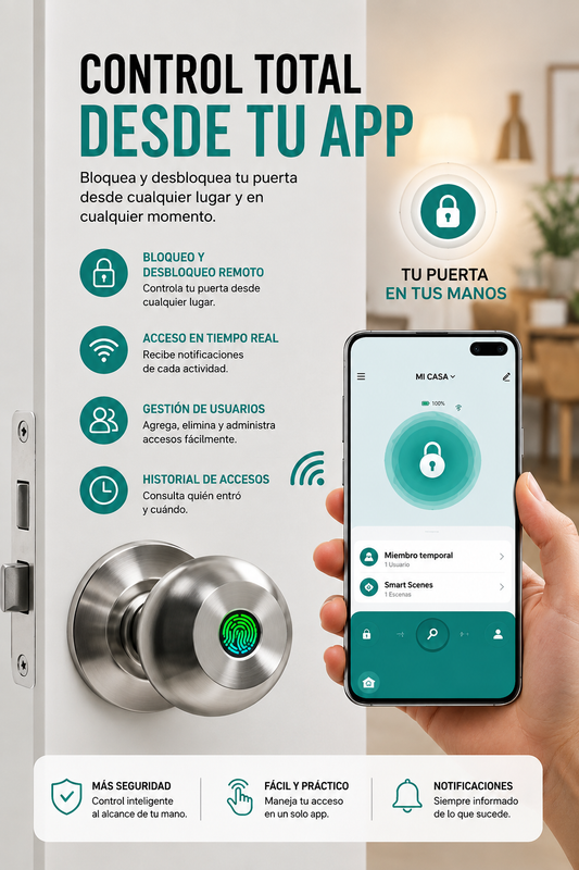 Cerradura de puerta Inteligente