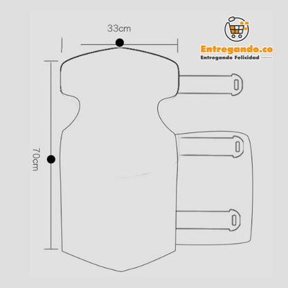 RodiSegura® Protectores de Canillas y Rodillas para Moto