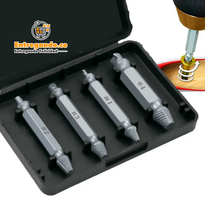 DesatorniX® Brocas de extracción de tornillos