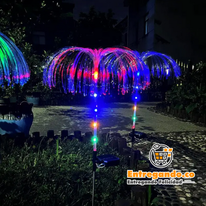 MeduSolar® Luz de colores para jardín