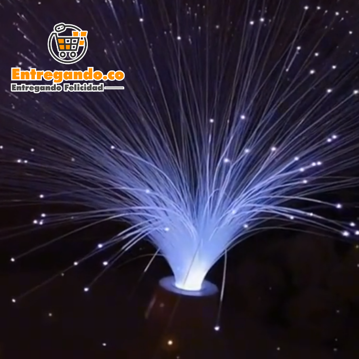 BrilloMágico® Lámpara de Fibra Óptica.