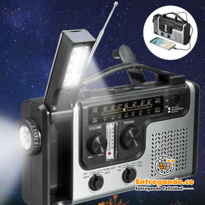 SolCom® Radio con Linterna