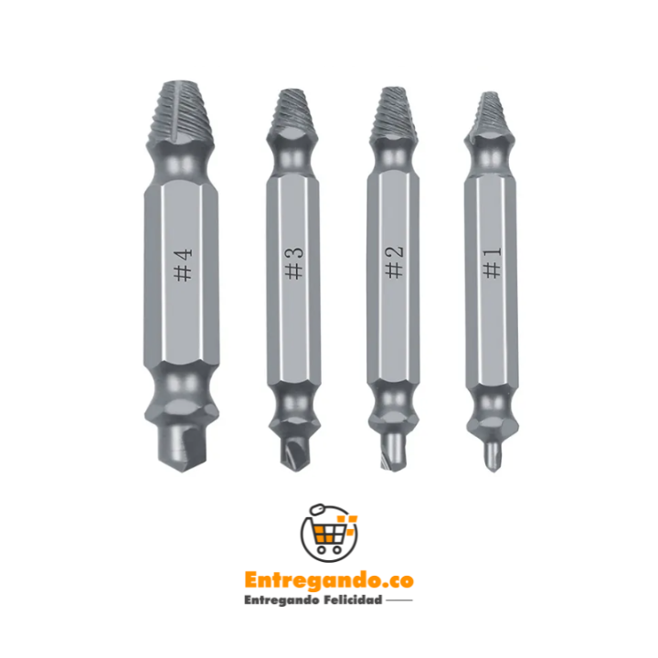 DesatorniX® Brocas de extracción de tornillos