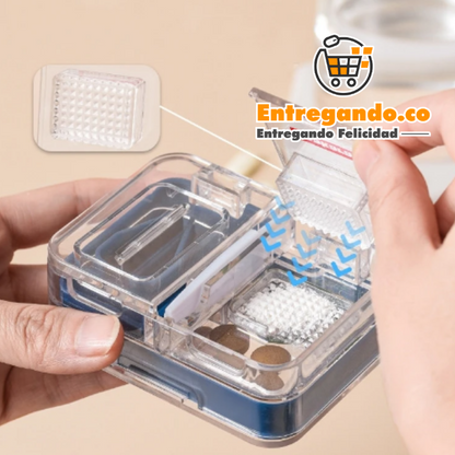 MedPak® Cortador y contenedor de pastillas