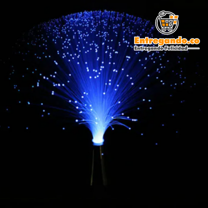 BrilloMágico® Lámpara de Fibra Óptica.