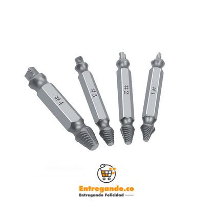 DesatorniX® Brocas de extracción de tornillos