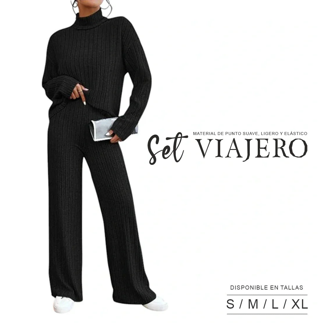 Set viajero cuello alto