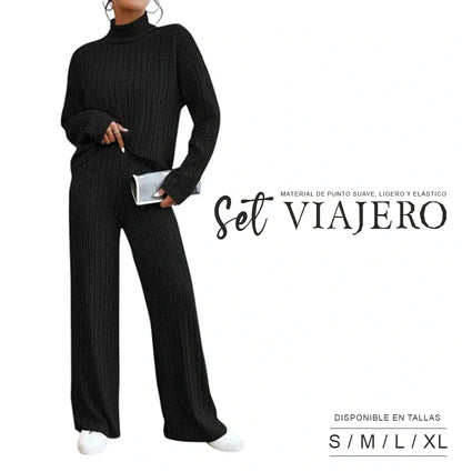 Set viajero cuello alto