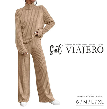 Set viajero cuello alto