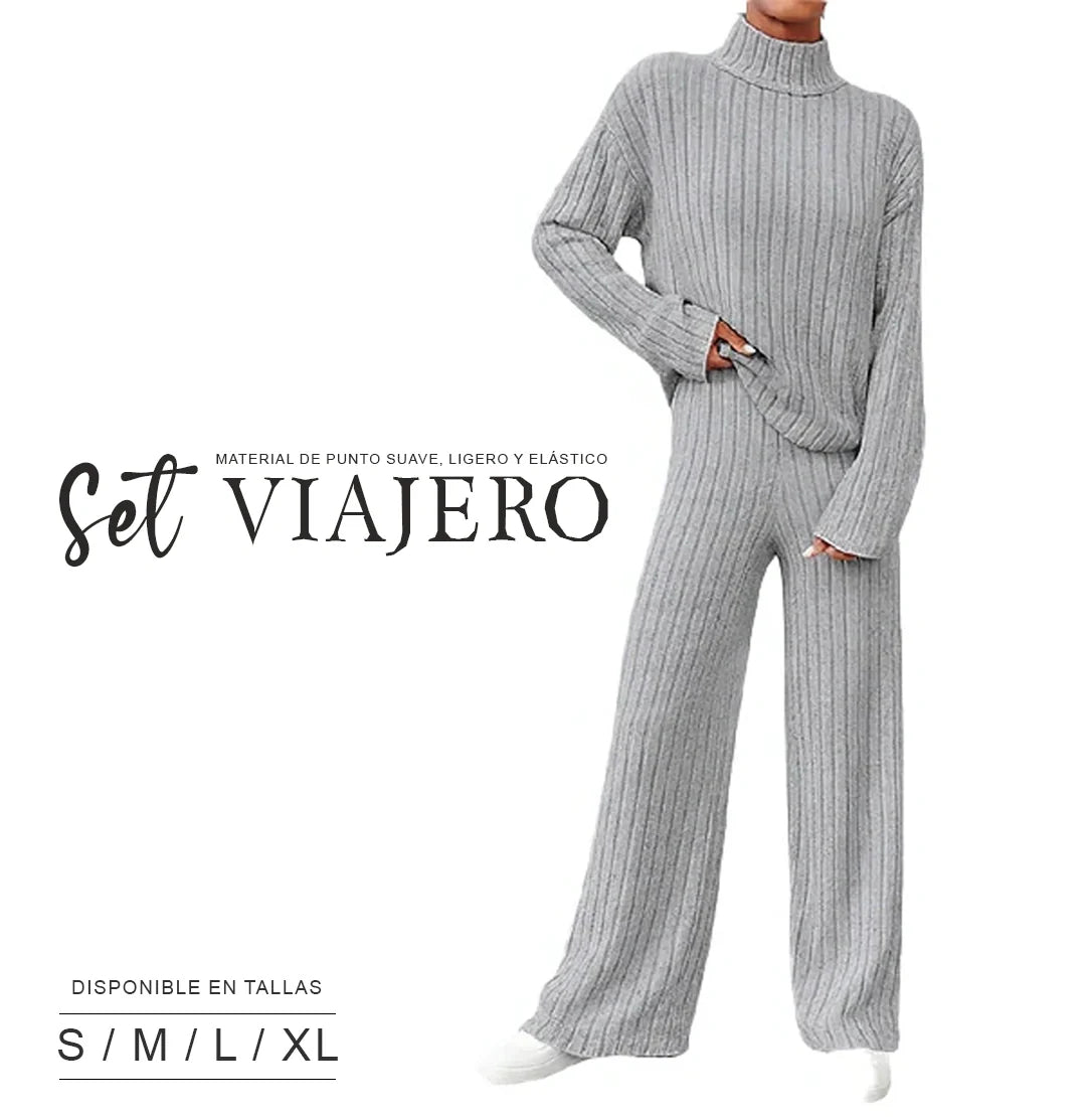 Set viajero cuello alto