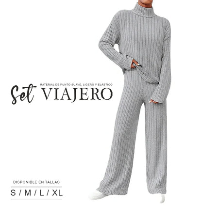 Set viajero cuello alto