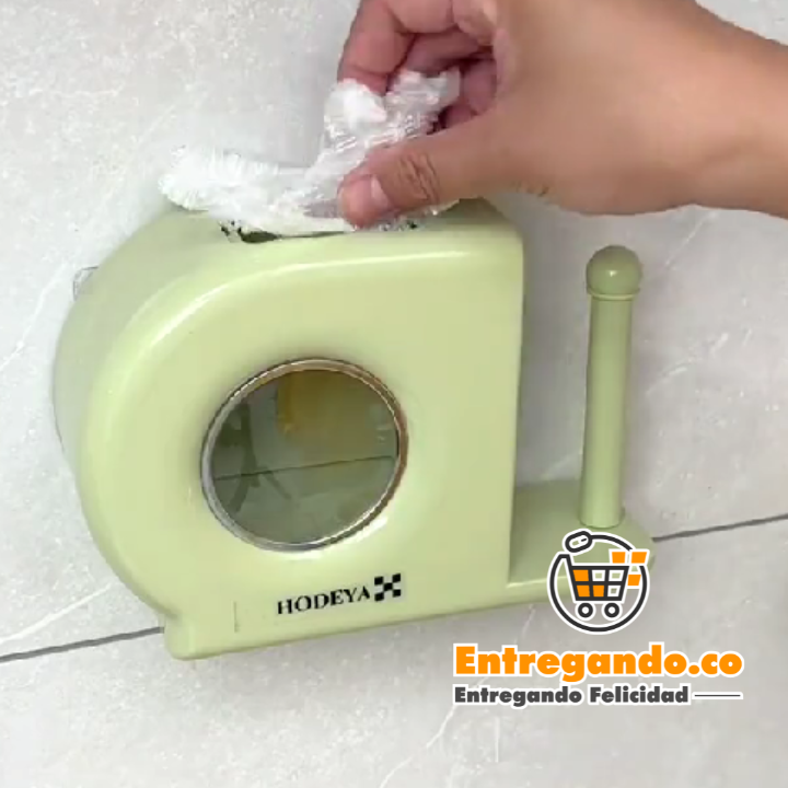 DispensaChef® Dispensador de papel y bolsas para cocina