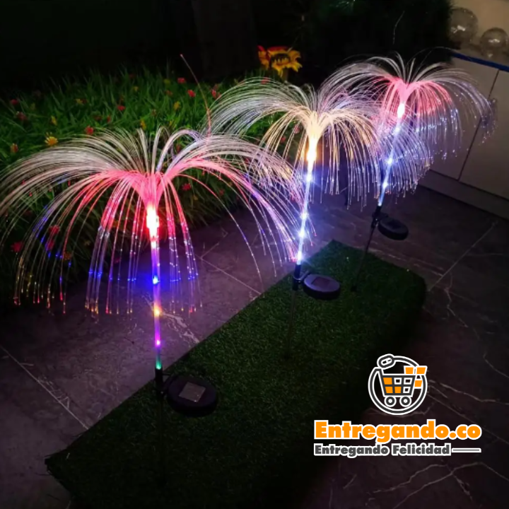 MeduSolar® Luz de colores para jardín