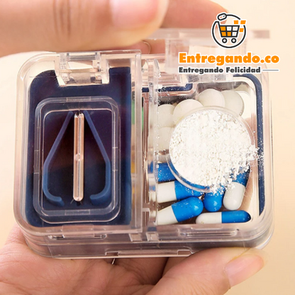 MedPak® Cortador y contenedor de pastillas