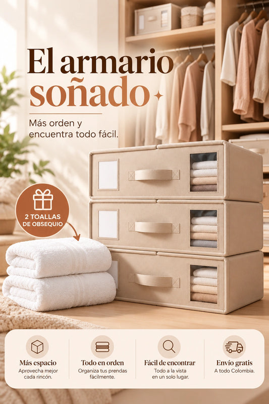 LinenFile | Organizador de Sábanas y Toallas