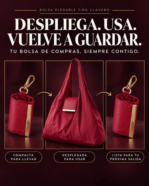 Cartera Plegable Tipo llavero