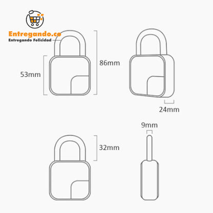 SmartLock Pro® Candado de Huella digital