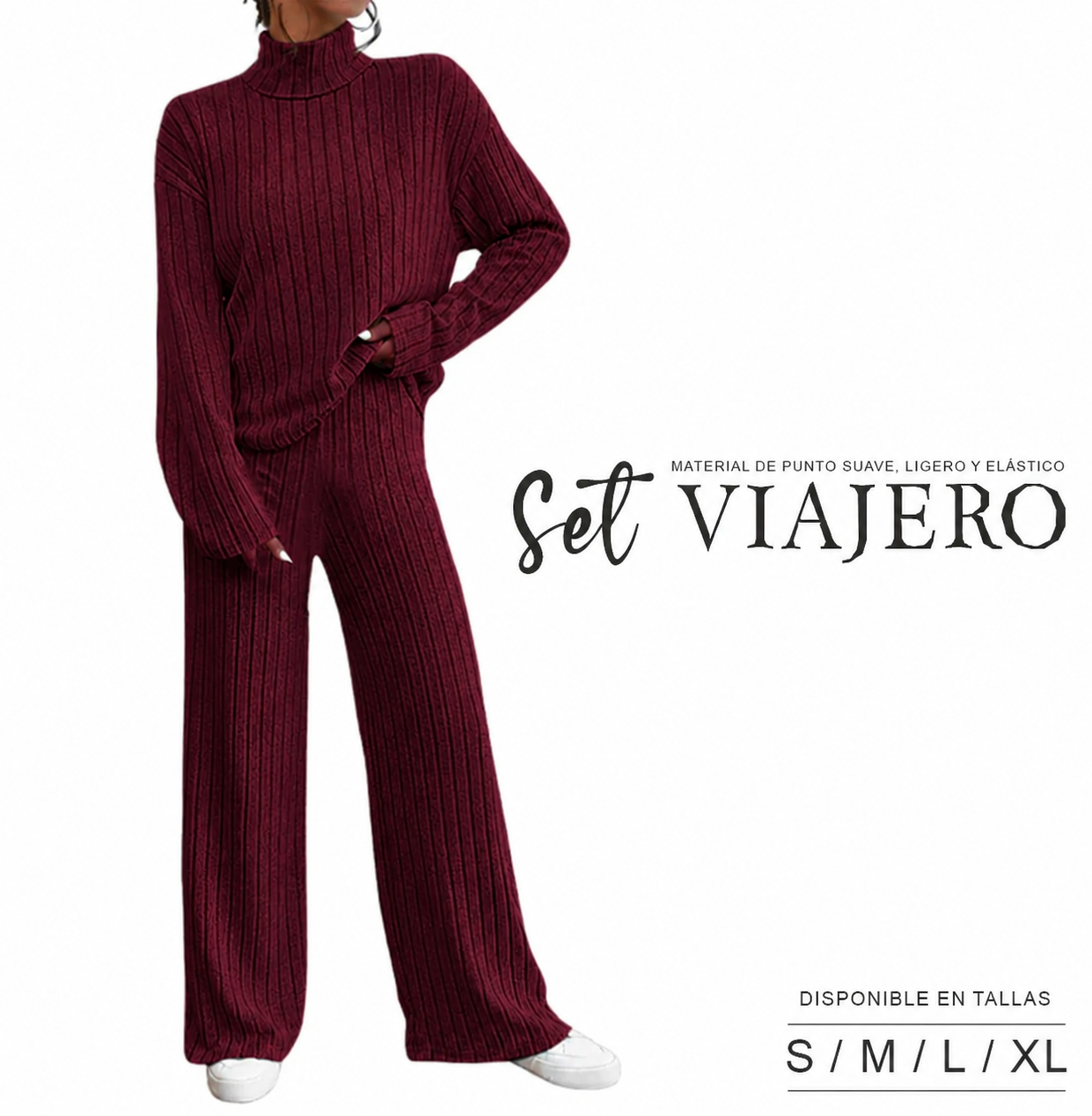 Set viajero cuello alto