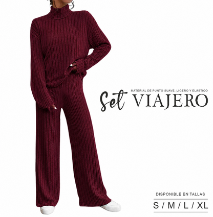 Set viajero cuello alto
