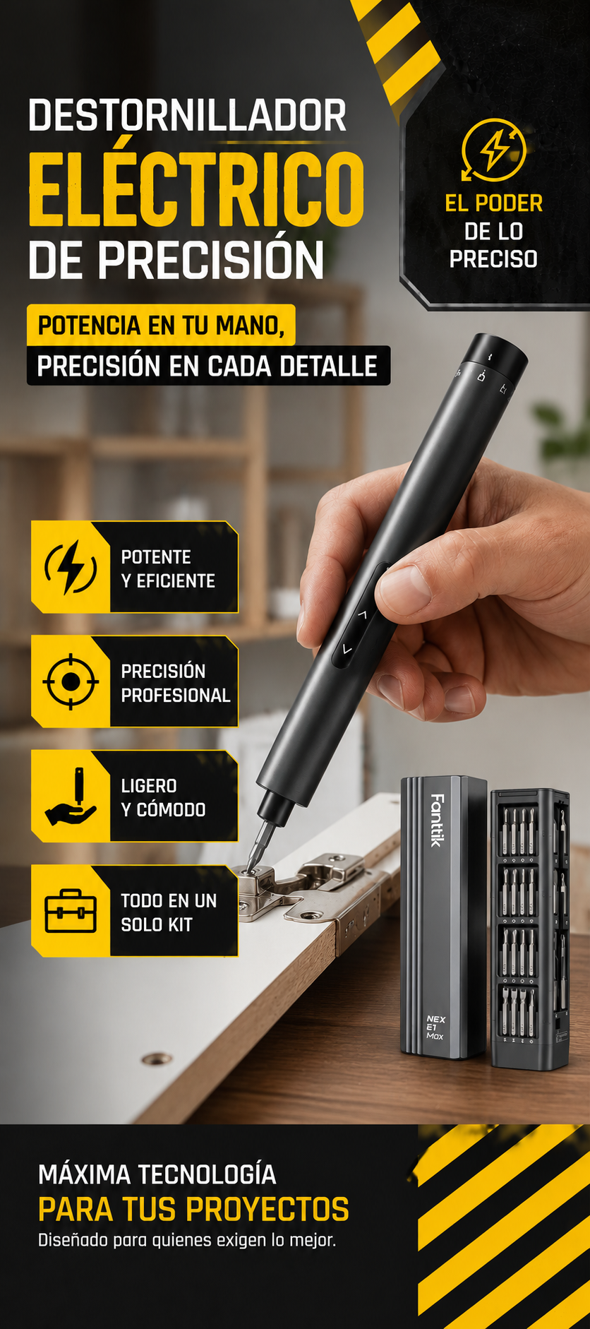 Destornillador eléctrico