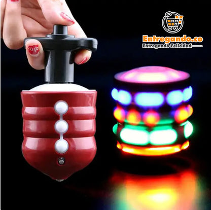 MusiGiro Kids® Giroscopio musical con luces. (Trompo para niños)