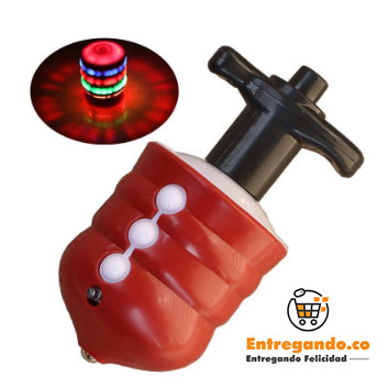 MusiGiro Kids® Giroscopio musical con luces. (Trompo para niños)