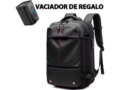 Mochila expandible al vacío | Incluye Bomba de Aire