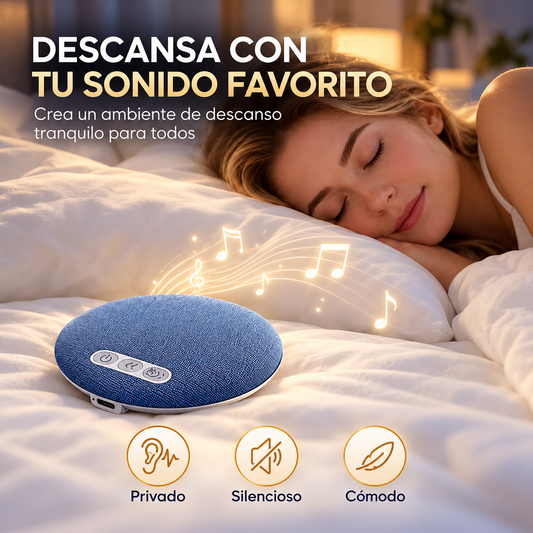 Parlante silencioso para la almohada