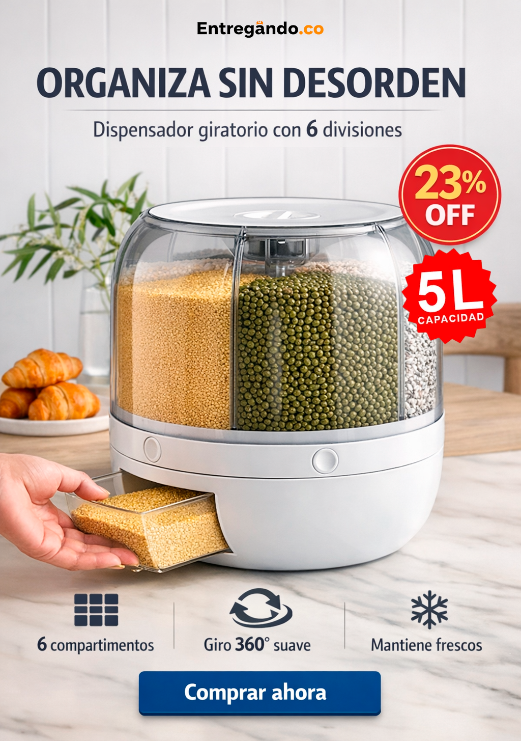 Dispensador Giratorio Multiple