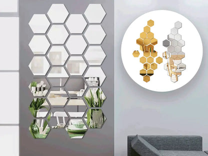 StyleReflect® / Espejo hexagonales