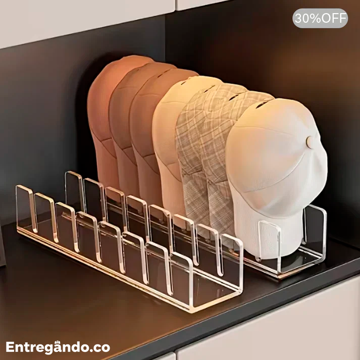 ORGANIZADOR PARA GORRAS DE 7 PUESTOS