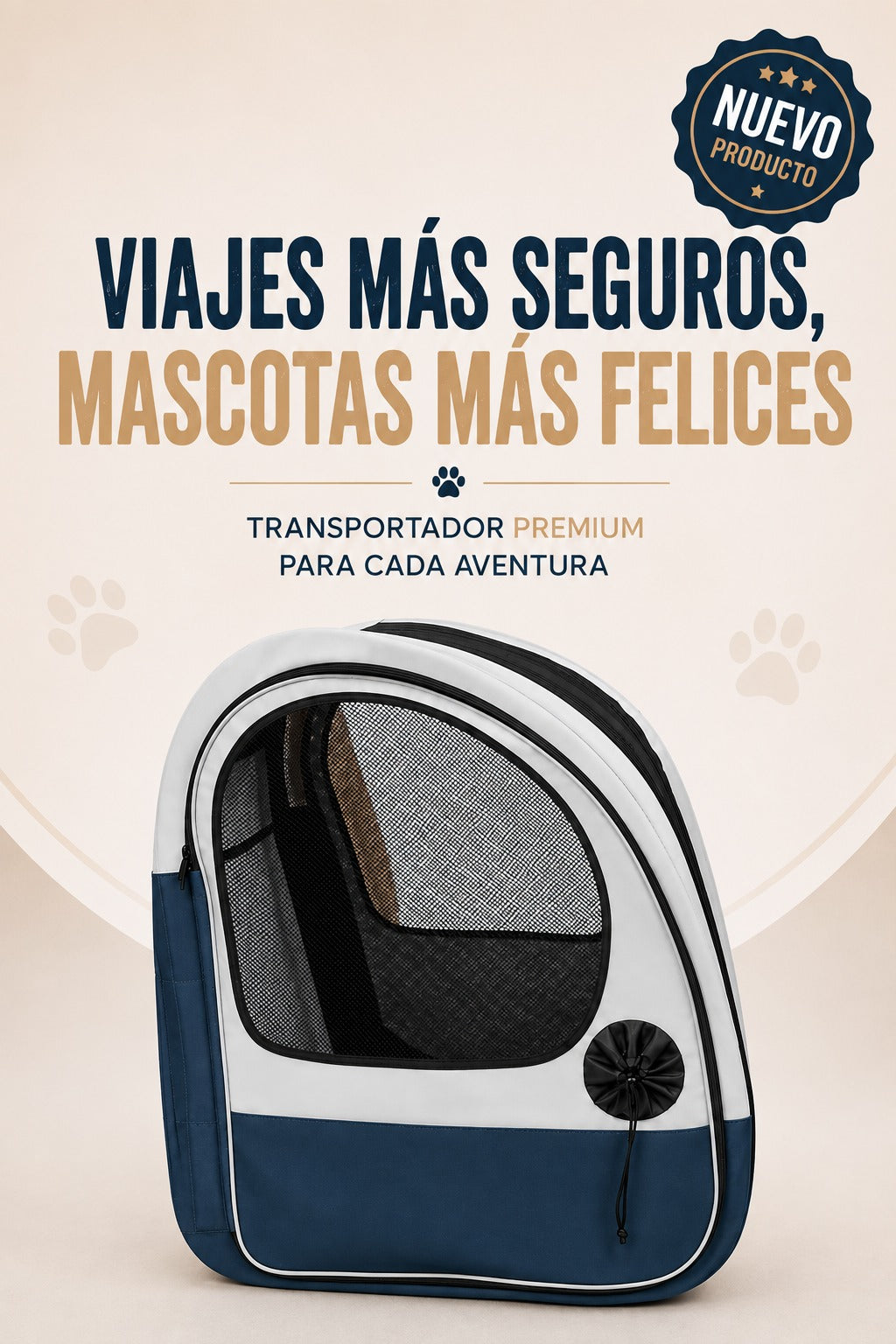 Silla de Mascota para Carro