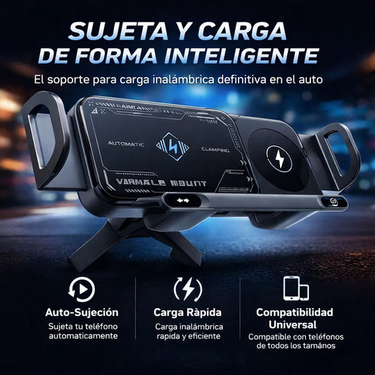 Cargador inalámbrico automático para carro