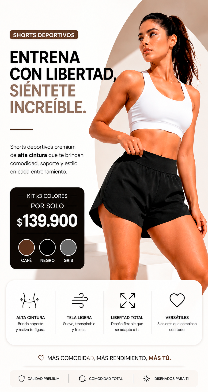 Shorts Deportivos