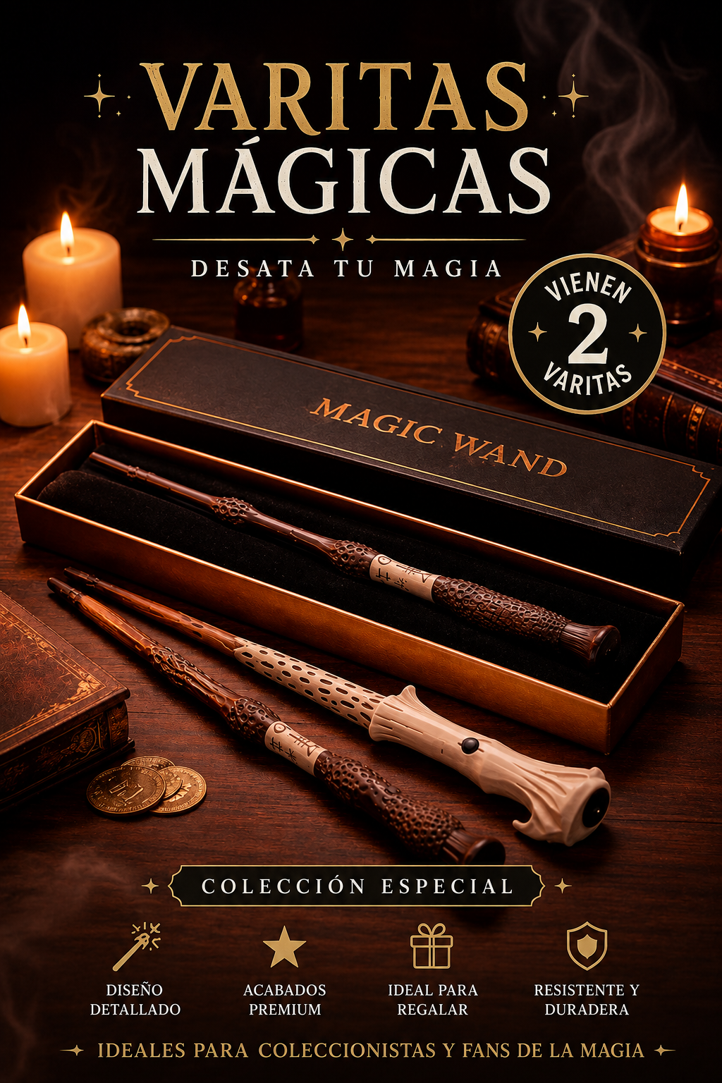 Vara Magica Lanza Fuego