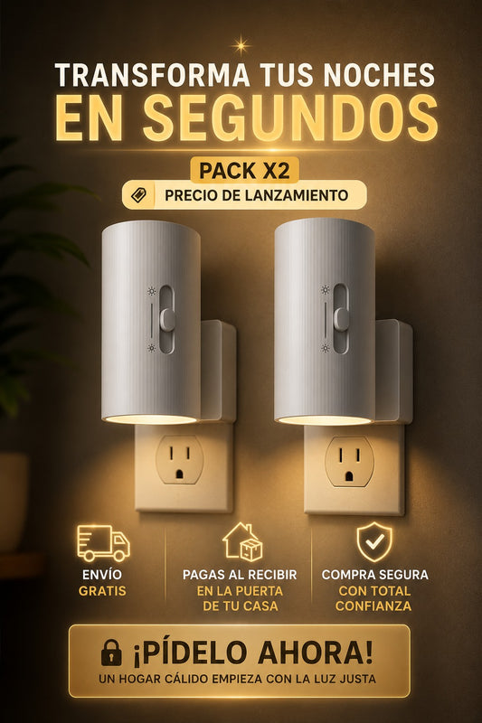 Luces decorativas x 2 recargables