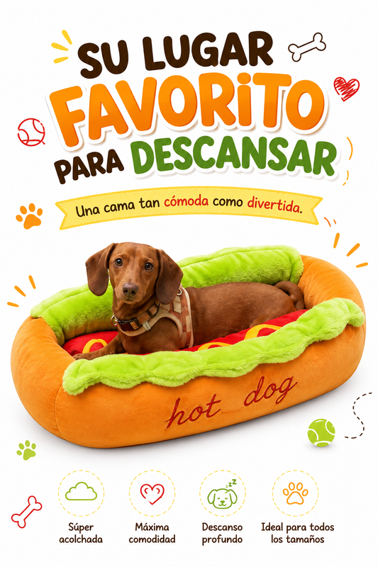 Cama de Perro Salchicha