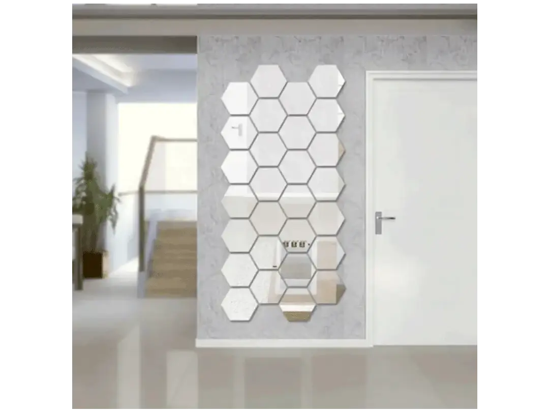 StyleReflect® / Espejo hexagonales