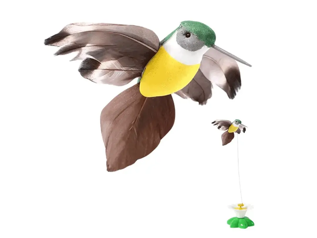 CazaAlas® JUGUETE DE PÁJARO VOLADOR PARA MASCOTA