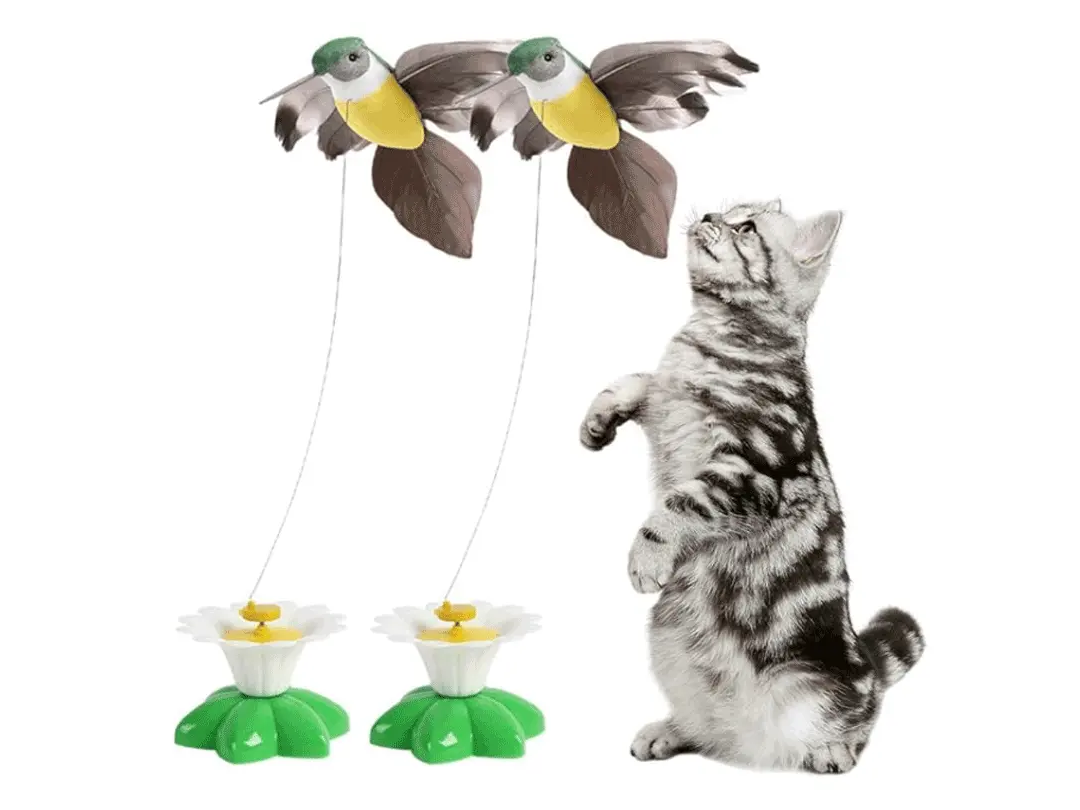 CazaAlas® JUGUETE DE PÁJARO VOLADOR PARA MASCOTA