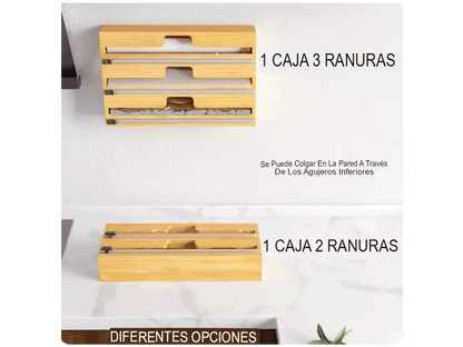 Caja de Bamboo para Cocina